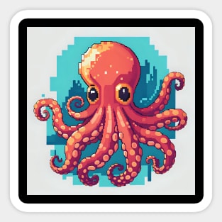 Spotted Octopus Sticker